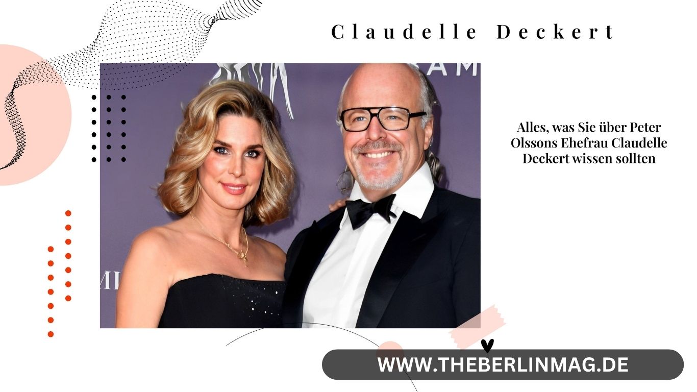 Alles, was Sie über Peter Olssons Ehefrau Claudelle Deckert wissen sollten