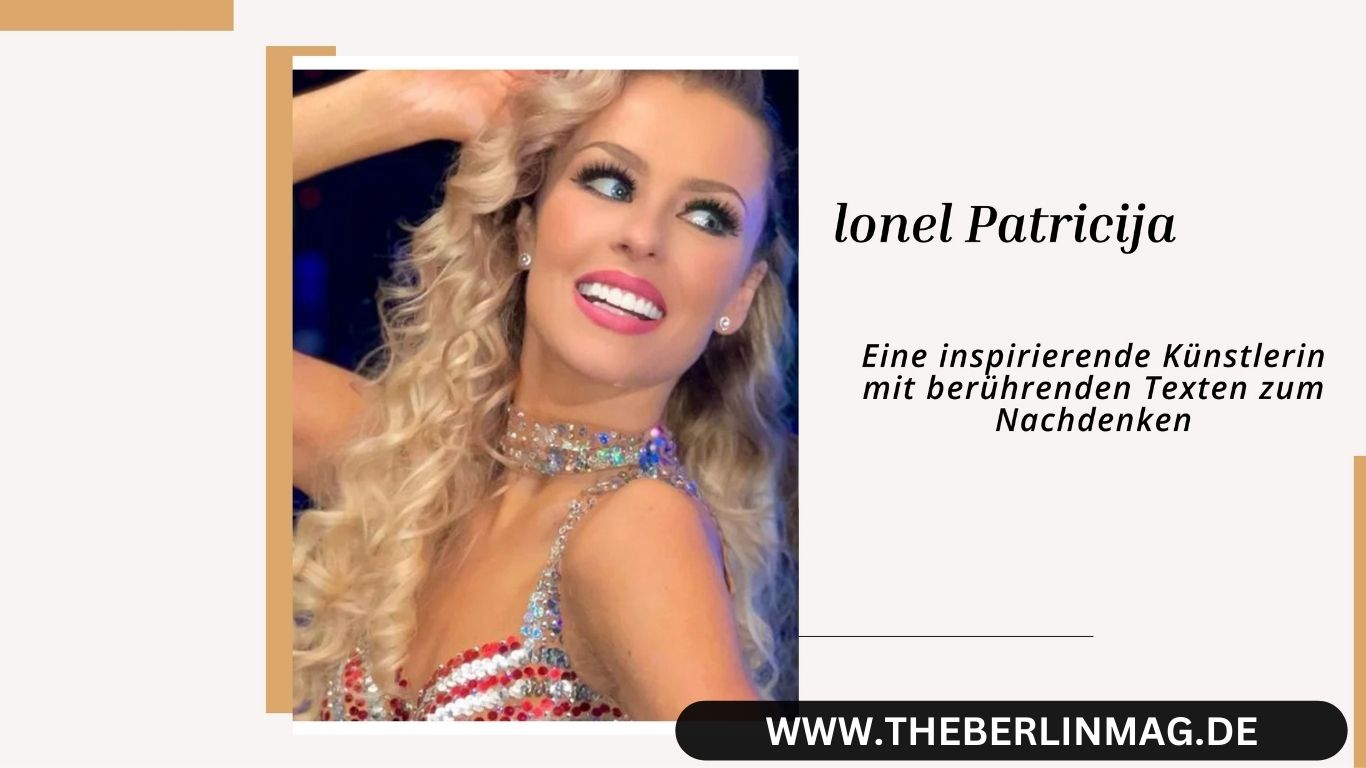 lonel Patricija: Eine inspirierende Künstlerin mit berührenden Texten zum Nachdenken