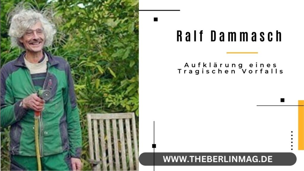 Ralf Dammasch Todesursache Bild: Aufklärung eines Tragischen Vorfalls