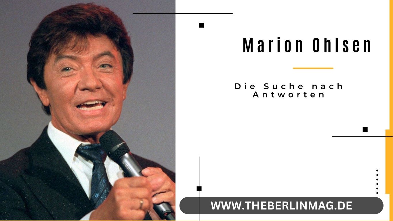 Lebt Marion Ohlsen noch? – Die Suche nach Antworten“