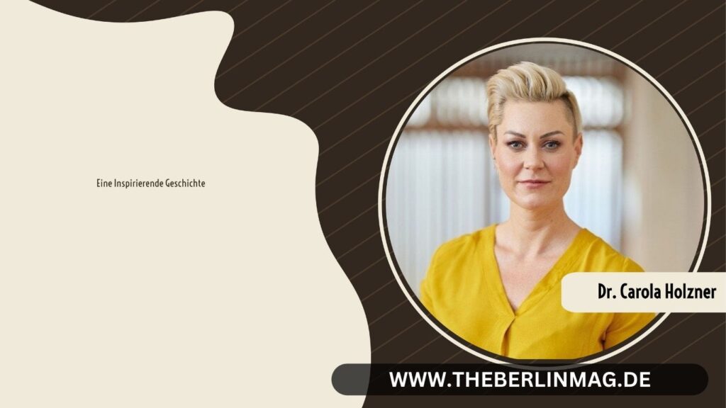 Dr. Carola Holzner Verheiratet: Eine Inspirierende Geschichte