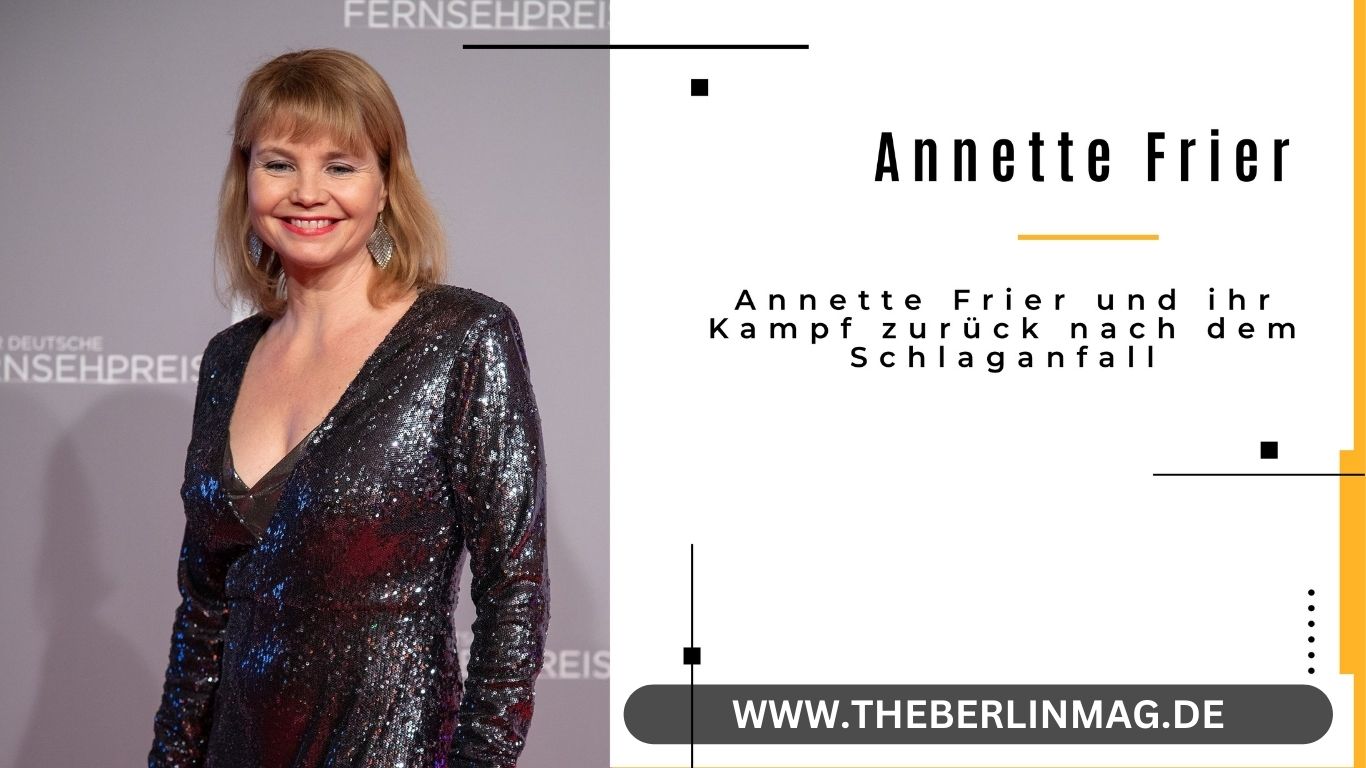 Annette Frier und ihr Kampf zurück nach dem Schlaganfall