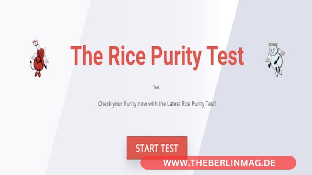 Rice Purity Test