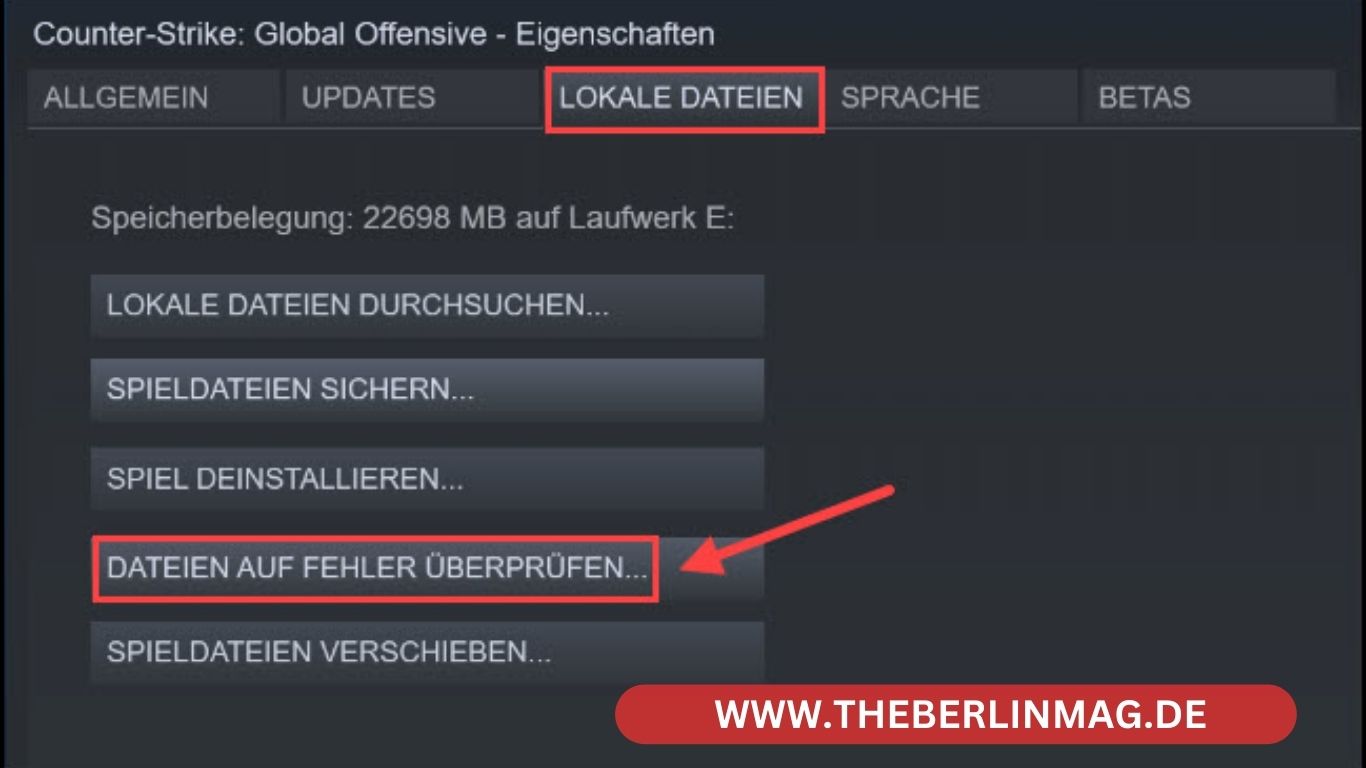 VAC konnte Ihre Spielsitzung nicht verifizieren – Lösung