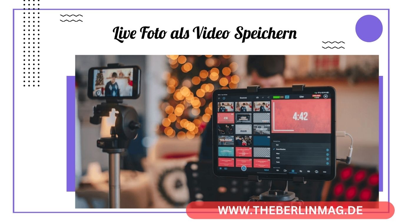 Live Foto als Video Speichern auf dem iPhone: Ultimativer Leitfaden