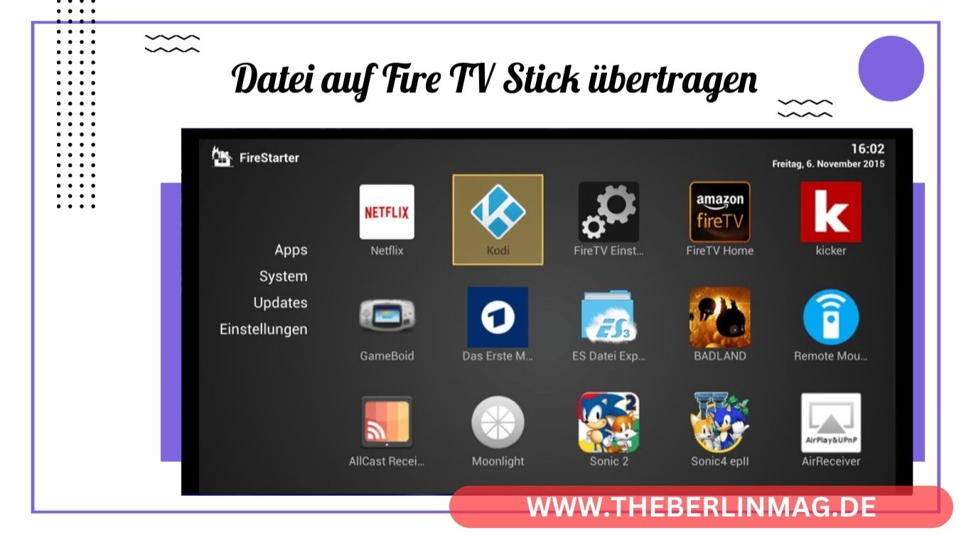 Datei auf Fire TV Stick übertragen: Einfache Schritte für Anfänger