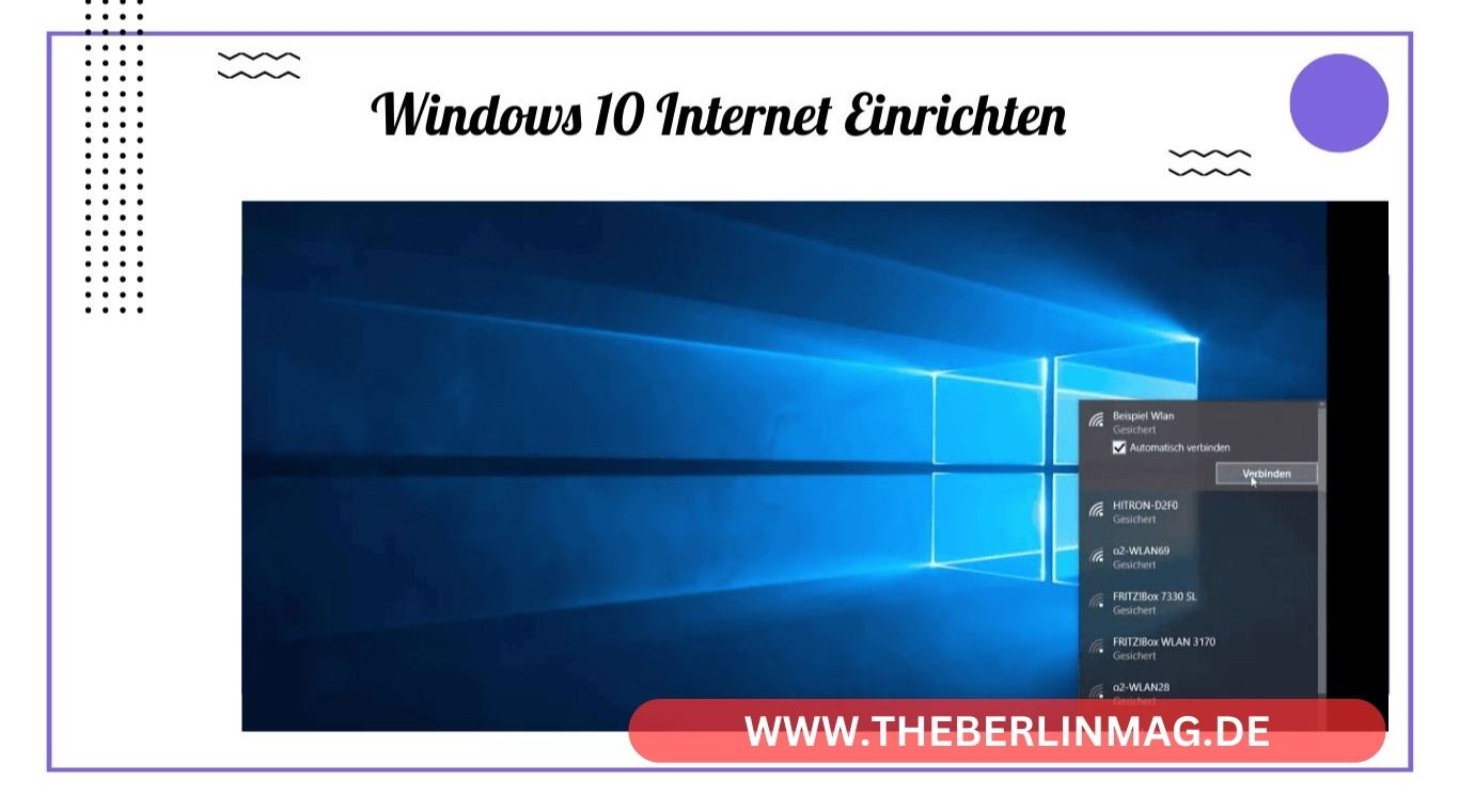 Windows 10 Internet Einrichten: Schritt-für-Schritt-Anleitung