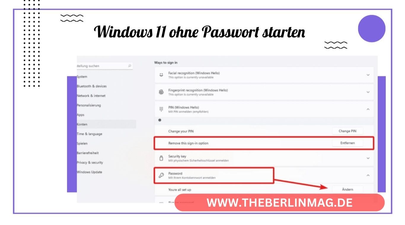 Windows 11 ohne Passwort starten: Ein ultimativer Leitfaden zum automatischen Anmelden