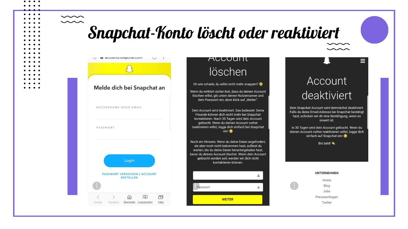 Wie man ein Snapchat-Konto löscht oder reaktiviert: Ein umfassender Leitfaden