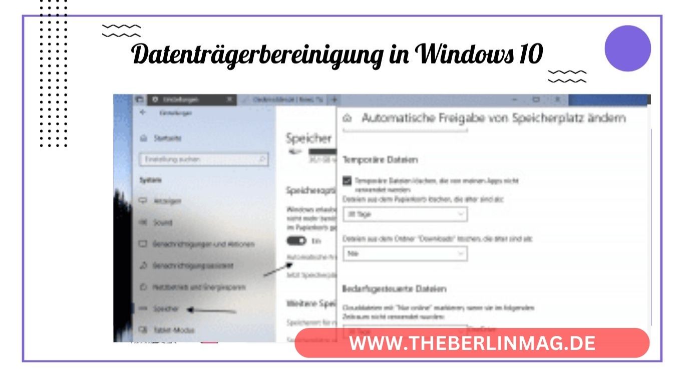 Datenträgerbereinigung in Windows 10: Optimieren Sie Ihre Festplatte