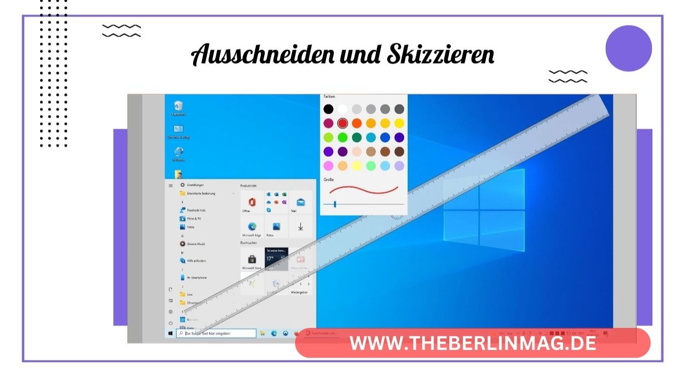 Ausschneiden und Skizzieren: Ein umfassender Leitfaden zum Screenshot-Tool in Windows 10 und 11