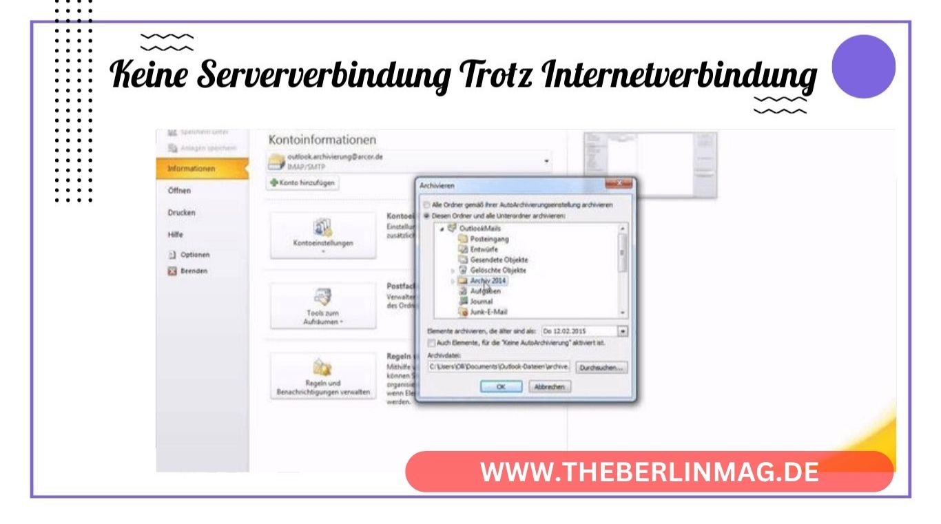Keine Serververbindung Trotz Internetverbindung: Problemlösung