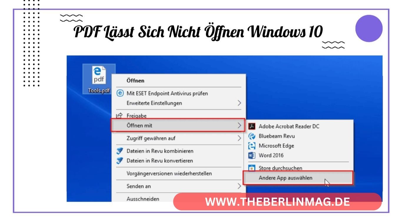 PDF Lässt Sich Nicht Öffnen Windows 10: Effektive Lösungen