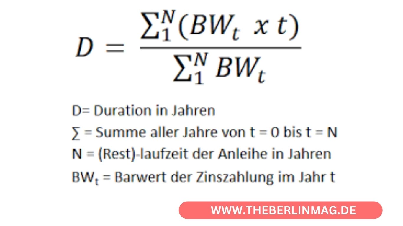 Wie Sie die Duration Berechnen: Leitfaden zur Modifizierten Dauer von Anleihen