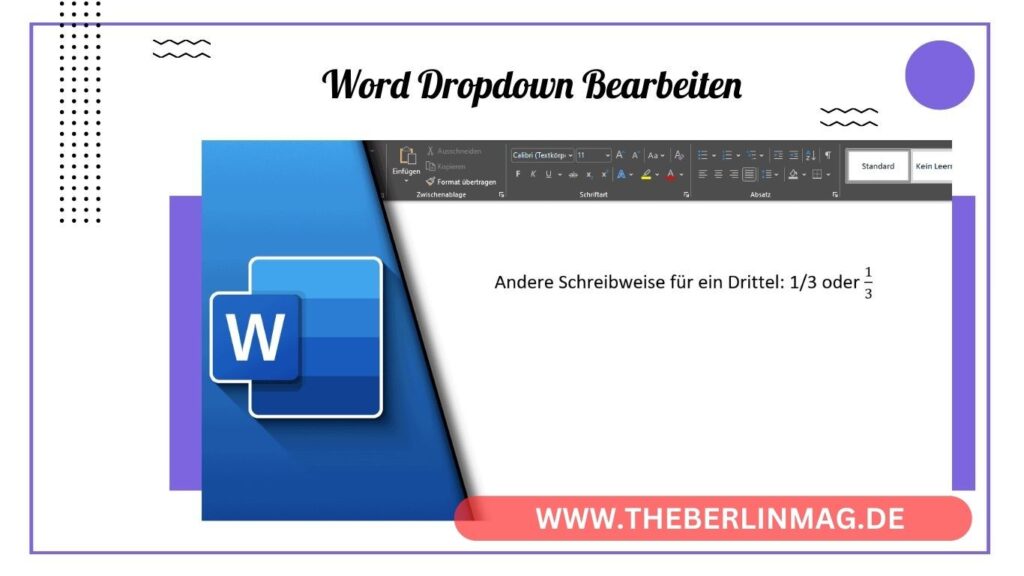 Word Dropdown Bearbeiten und Erstellen: Ihr ultimativer Guide