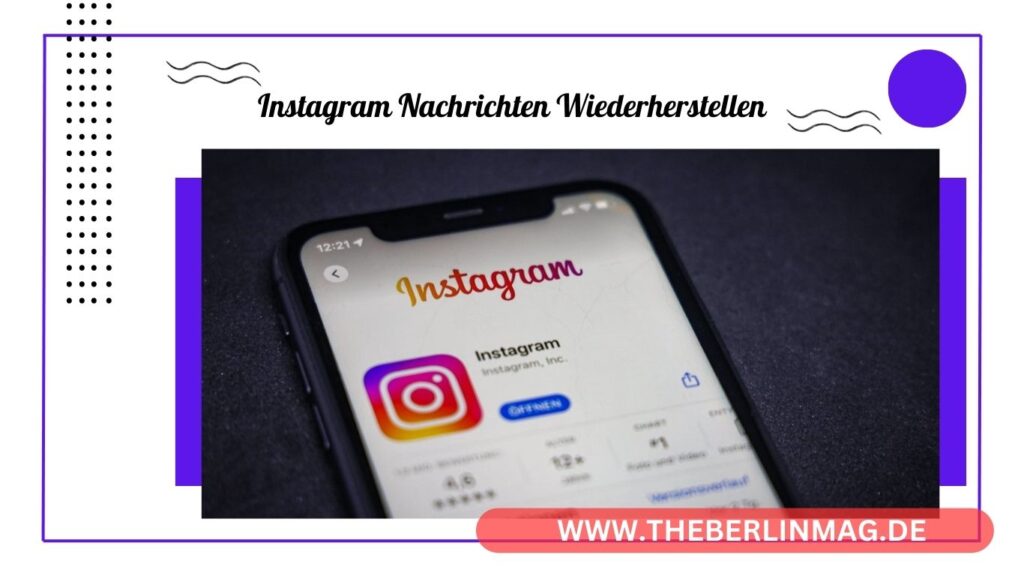 Instagram-Nachrichten Wiederherstellen 2024: So Geht's!