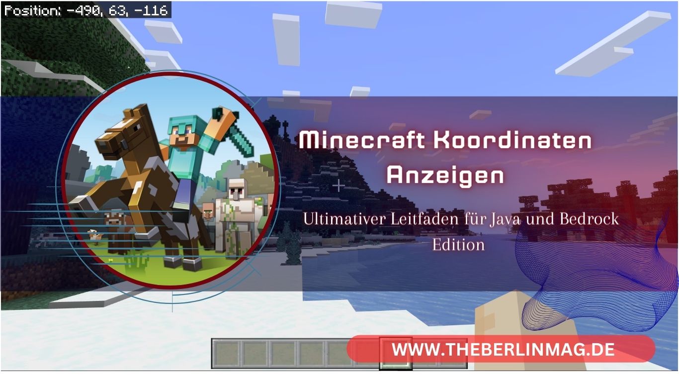 Minecraft Koordinaten Anzeigen: Ultimativer Leitfaden für Java und Bedrock Edition