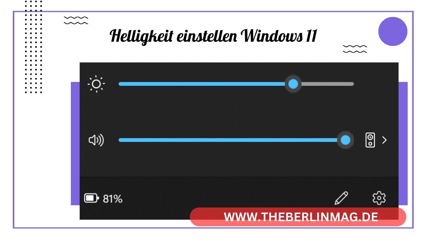 Helligkeit einstellen in Windows 11: Tipps und Tricks für optimale Anzeige