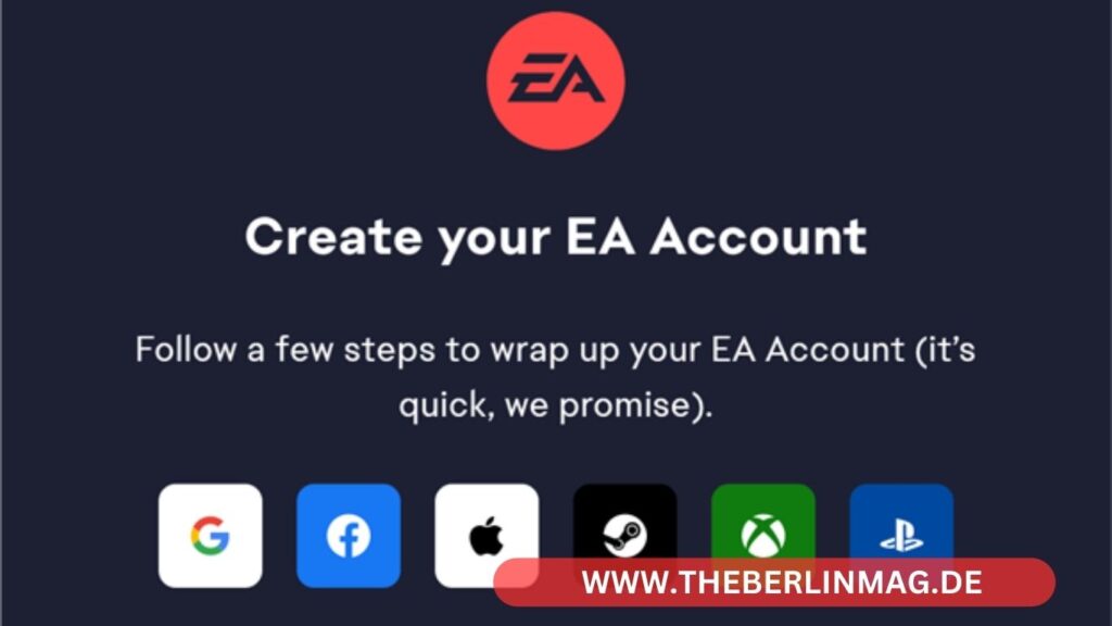 EA-Konto erstellen: So einfach geht's!