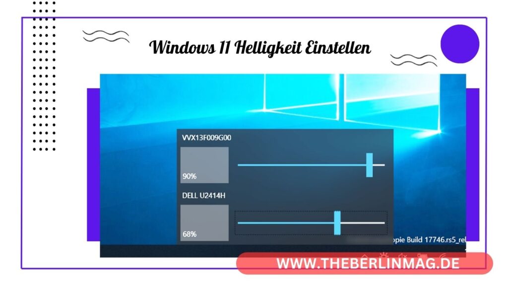Windows 11 Helligkeit anpassen: Optimale Einstellungen für Augen und Akkulaufzeit