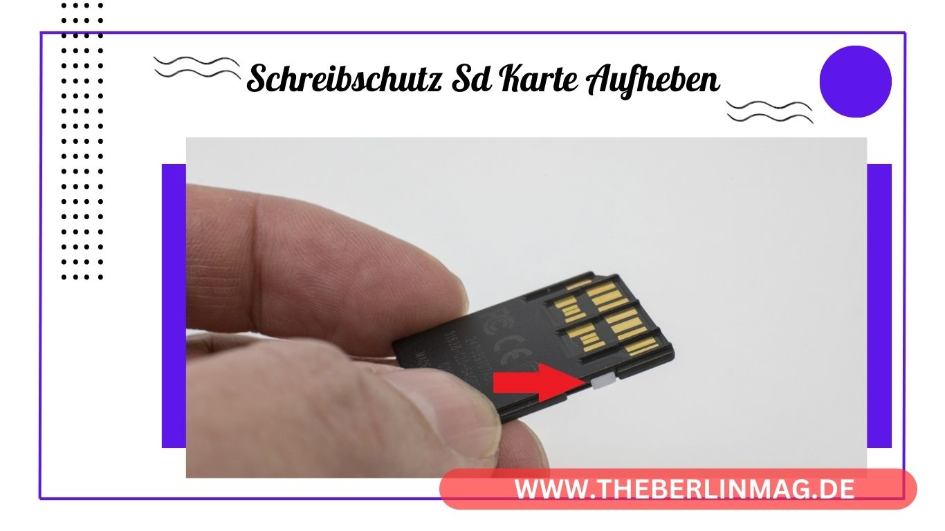 Schreibschutz SD-Karte aufheben: Probleme lösen & Daten sichern