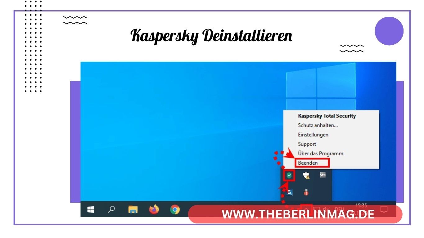 Kaspersky deinstallieren: Warum und Wie Sie Ihre Sicherheitssysteme anpassen sollten
