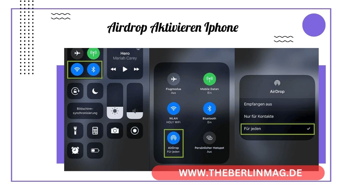 Airdrop auf dem iPhone und iPad: So verwenden und aktivieren Sie es richtig