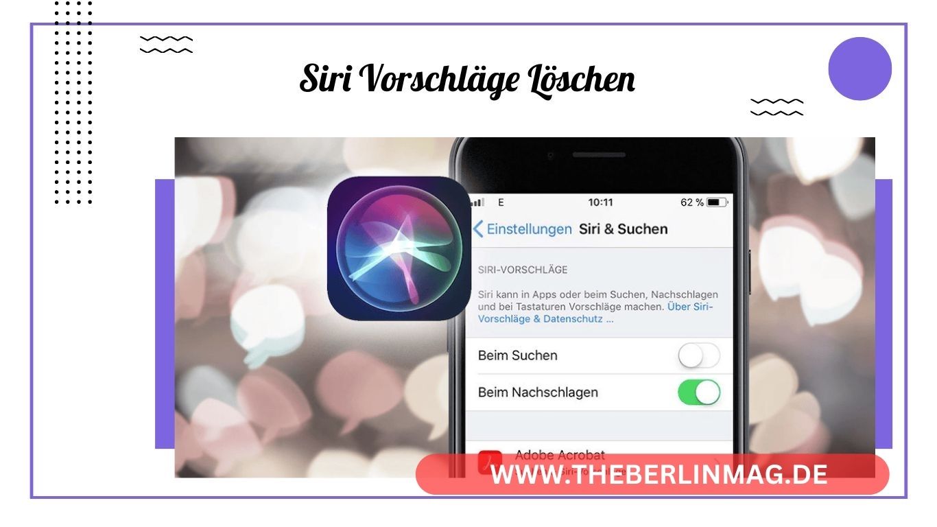 Wie man Siri Vorschläge löscht und deaktiviert: Eine Schritt-für-Schritt-Anleitung