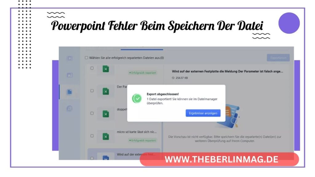 PowerPoint-Fehler beim Speichern? Praktische Tipps zur Fehlerbehebung