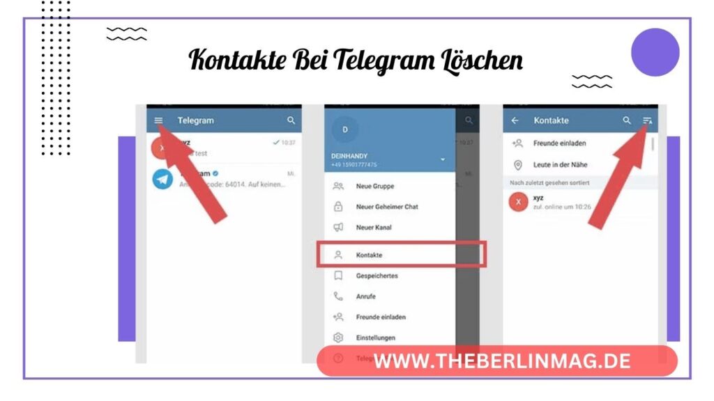 Kontakte bei Telegram löschen: So geht's schnell und einfach auf allen Geräten