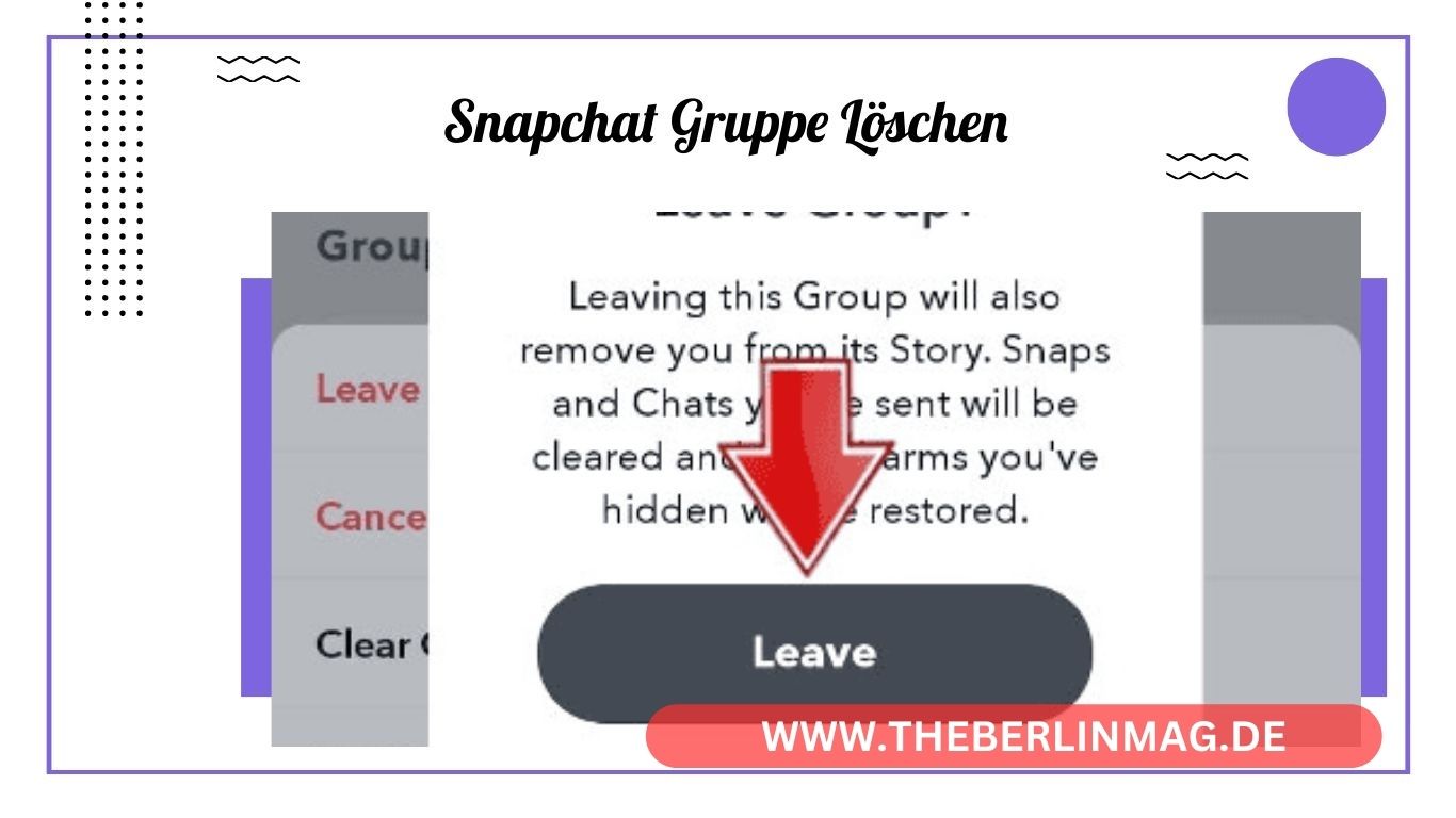 Snapchat Gruppe Verlassen: So Können Sie Ganz Einfach Einen Gruppenchat Auf Snapchat Verlassen