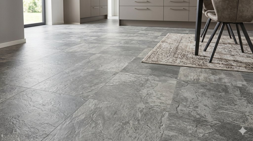 Wie kann ich Vinylböden in Steinoptik an meine Wohnungseinrichtung anpassen?